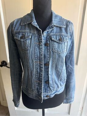 Hollister Light Blue Women's Denim Jean Jacket